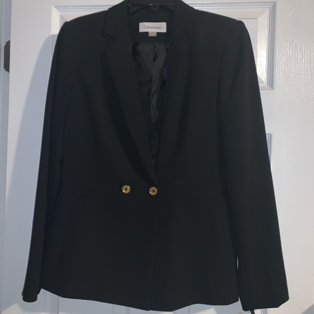 Black Calvin Klein blazer